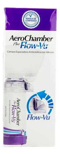 Aerochamber Flow-vu Camára Para Aplicación De Medicamentos