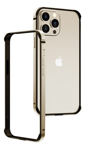 Funda Marco Metálico Para iPhone 15 Pro Max 14 13 12 11
