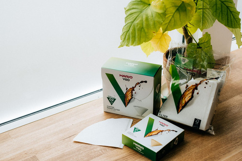Filtros De Papel Para Café Hario V60, Tamanho 03, 40 Unidade