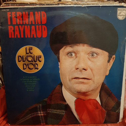 Vinilo Fernand Raynaud Le Disque D Or O2