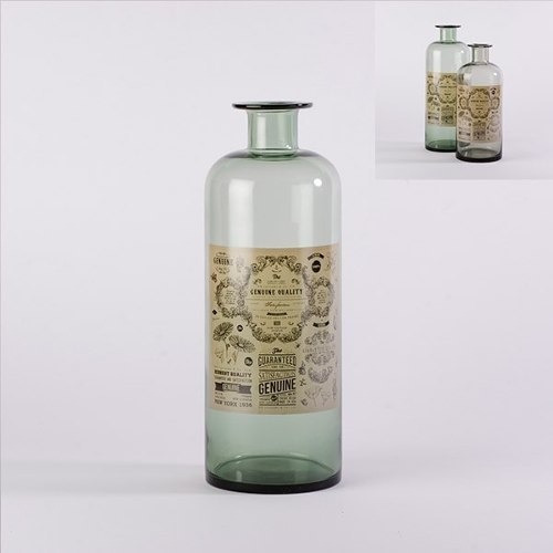 Botella Humeada Genuine Quality - Transparente Këssa Muebles