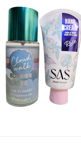 Kit Body Mist Cloud Walk + Crema Mist
