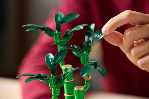 Lego Botanical Bambú De La Suerte Planta Decorativa 10344 325 Flores