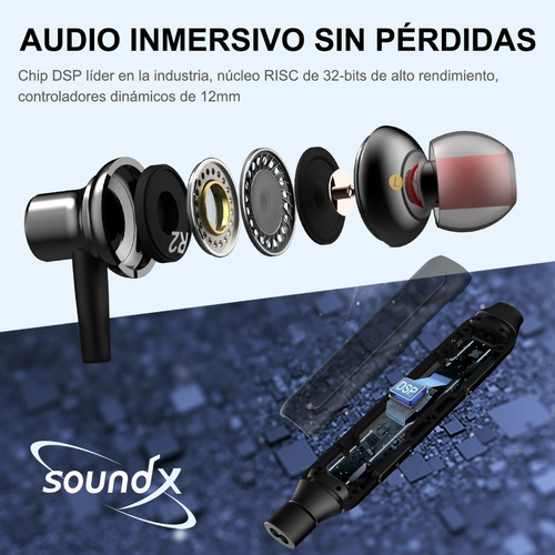 Audífonos Coolme Usb Tipo C Con Supergraves Y 7.1 Surround