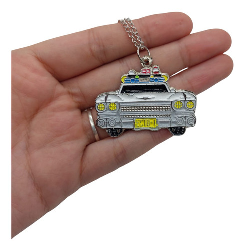 Collar Los Cazafantasmas Ghostbusters Auto Ecto-1 De Metal