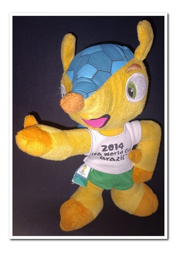 Mundial Brasil 2014 Fuleco 25x18 Cms. Aprox.