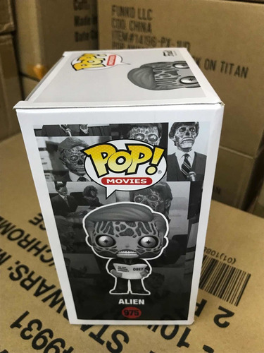 Alien Chase 975 They Live Funko Pop Movies Original
