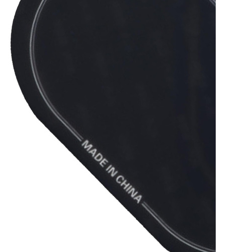 Parche De Pedal De Bombo Premium: Negro 15,7 Cm X 9 Cm