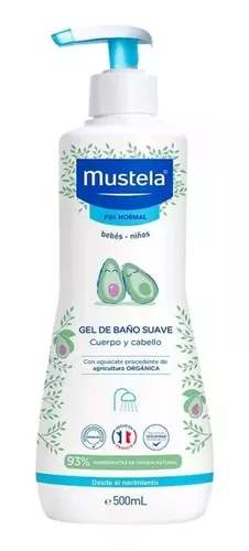 Pack Mustela Champú Suave 500ml + Agua de Peinado 200ml