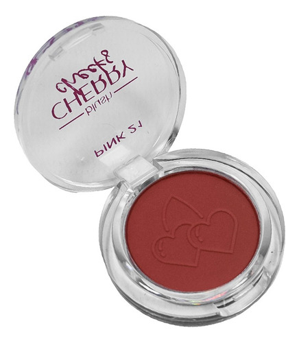 Rubor Individual Cherry Cheeks Compacto Pink 21 Caobamakeup