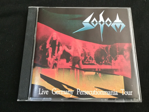 Sodom Live Germany Persecutionmania Tour Cd Kreator D27