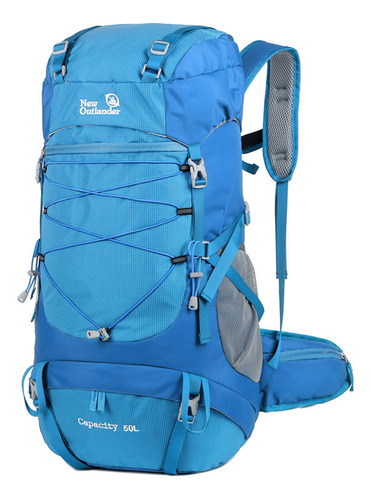 Mochila Senderismo 50l Impermeable Camping Montañismo Deport