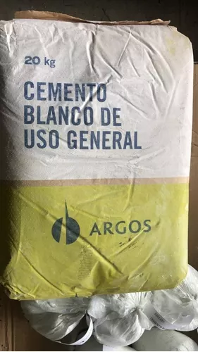 Cemento Blanco importado Argos –