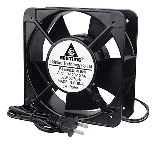 Gdstime Ventilador Axial 15050, Ventilador De 110 V, 120 V,