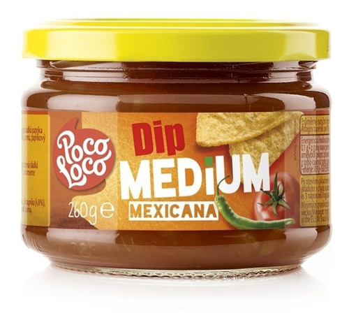 Poco Loco Dip Picante Medium 310gr