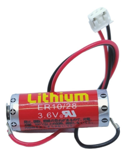 Maxell Fx2nc-32bl Er10/28 3.6v Conector Blanco 2 Pines Litio