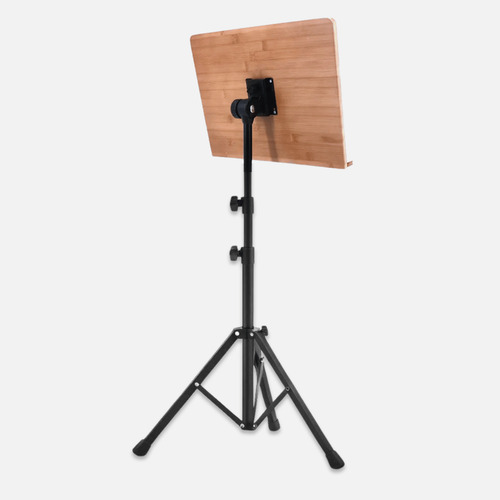Estante Para Partitura Reforçada Maestro Madeira Voik Ms-95 Cor Preto