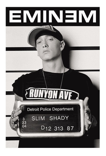 Poster Eminem - Mugshot