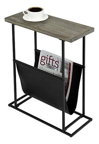 Mygift 21-inch Moderna Sala De Estar Angosta Mesa Auxiliar C