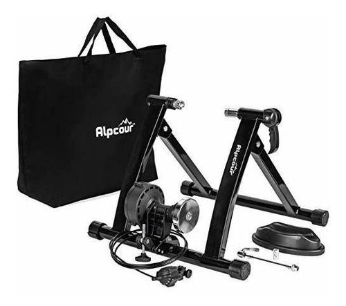 Alpcour Bike Trainer Stand  Portable Stainless Steel Indoor