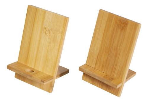 Soporte De Teléfono De Madera Para Celular.tablet: Base Co