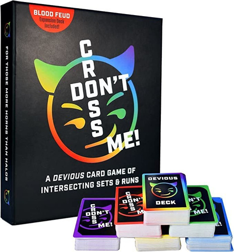 Don't Cross Me: El Ingenioso Juego De Cartas Rummy-meets-cr