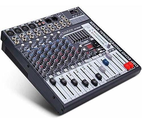 Bt 80mx Mezclador De Audiode 8 Canales Controlador De S...