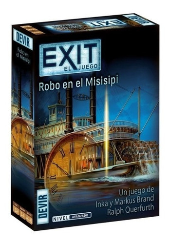 Exit: Robo En El Mississippi - Juego De Mesa / Demente Games