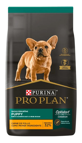 Alimento Para Perro Pro Plan Puppy Razas Pequeñas X 3kg