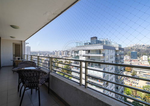 Viña Plan, Poniente Depto Amoblado En Espectacular Ubicación