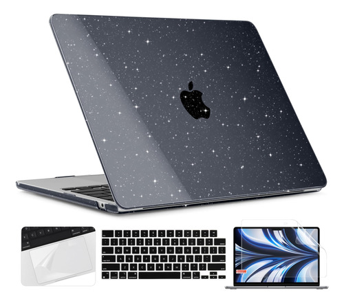 Funda Twolskoo Para Macbook Air 13 M2 + C/teclado Space