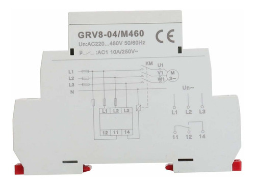Voltage Detector Relay Small Size Grv8-04 High Accuracy