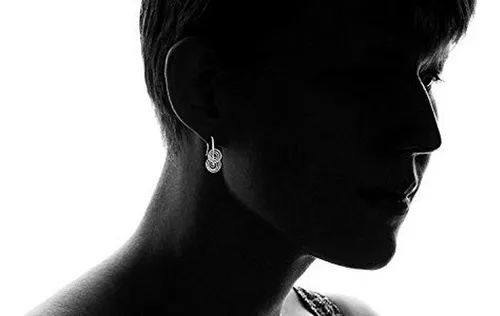 Pendientes De Plata Compatible Con 14k Brillante