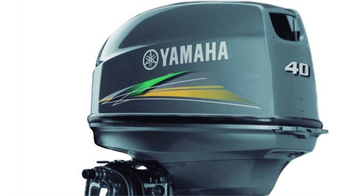 Adesivo Motor De Popa Yamaha 40 Hp