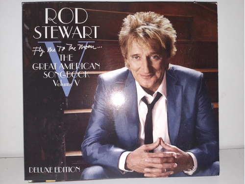 Rod Stewart Cd Doble Fly Me To The Moon American Songbook V