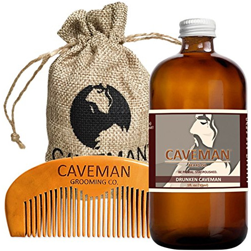 Aceite Para Barba De Hombre De Las Cavernas Borracho Hecho A