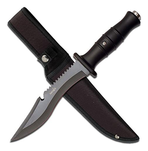 Hk-731 Series Outdoor Fixed Blade Knife, Blade With Saw...