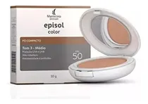 Comprar Pó Compacto Episol Color Fps50 Tom 3 Médio 10g