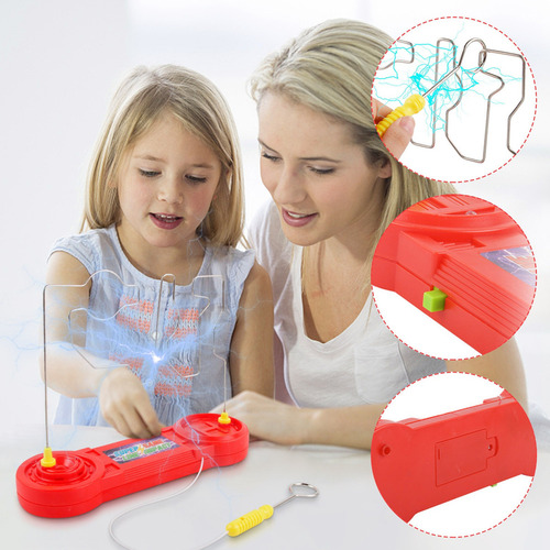 Choque Eléctrico Bump Maze-don't The Wire Game Toy Super Ner