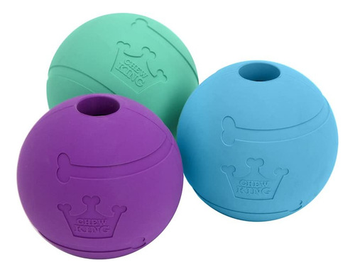 Pelotas Chew King Fetch De Juguete Para Perros, Duraderas, D