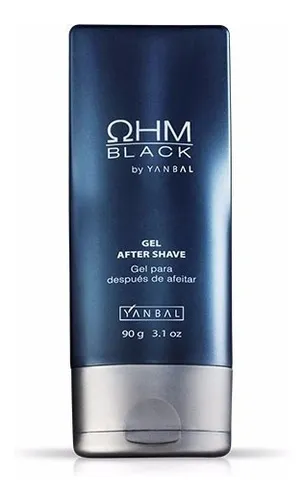 Ohm Black Gel After Shave Para Despues De Afeitar Yanbal