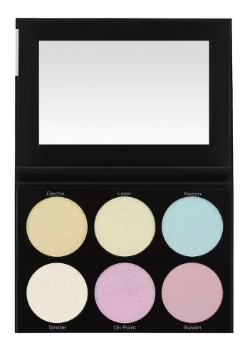 Bh Cosmetics Blacklight Highlight 6 Color Palette