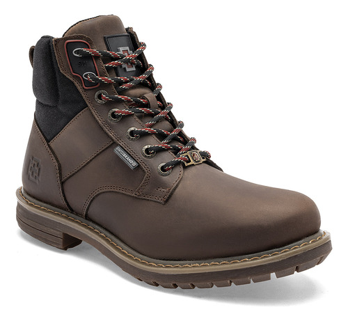 Bota Hombre Swissbrand 369 Café Negro 121-474