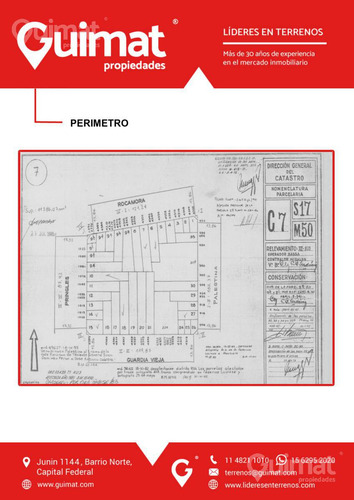 Lote En Almagro - Lideres En Terrenos - Guimat Propiedades