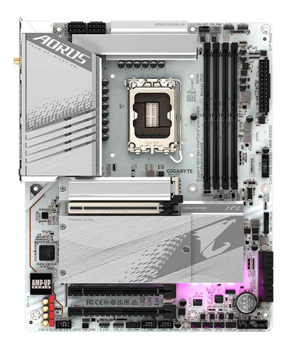 Placa Mãe Gigabyte Z790 Aorus Elite Ax Ice R1.0 Ddr5 Lga1700