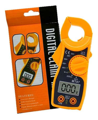 Pinza Amperimétrica Multímetro Tester Multitester Digital