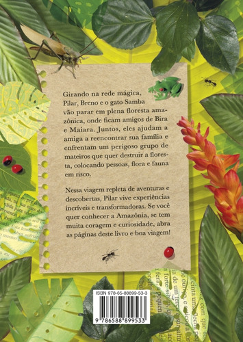 Diário De Pilar Amazônia, De Flávia Lins E Silva. Editora Pequena Zahar, Capa Mole Em Português