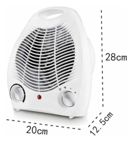 Caloventilador 2000w Frio Y Calor Calo Ventilador A/calidad®