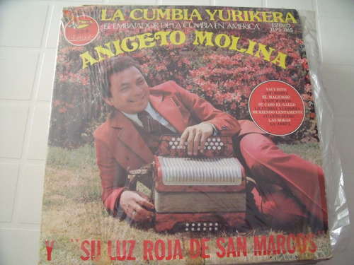 Lp Aniceto Molina Luz Roja De San Marcos, La Cumbia Yurikera