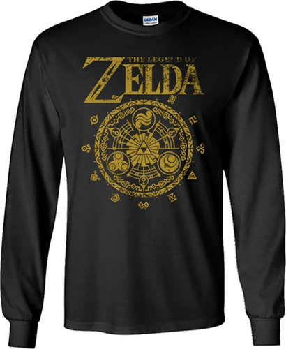 Zelda Playeras Manga Larga Para Hombre Y Mujer C4